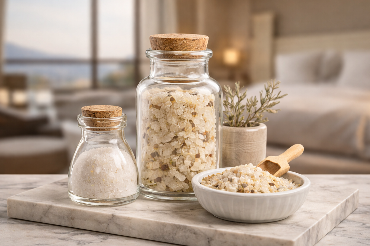 高級感のあるバスソルトイメージ